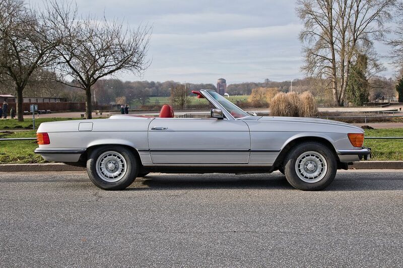 Silber Gebraucht 1979 Mercedes SL450 Cabrio | 45.000 € - Bild 1/4