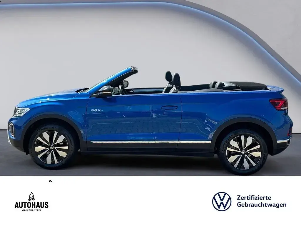 Gebraucht VW T-Roc Cabriolet Goal 116 PS (85 kW) 2025 Blau Cabrio