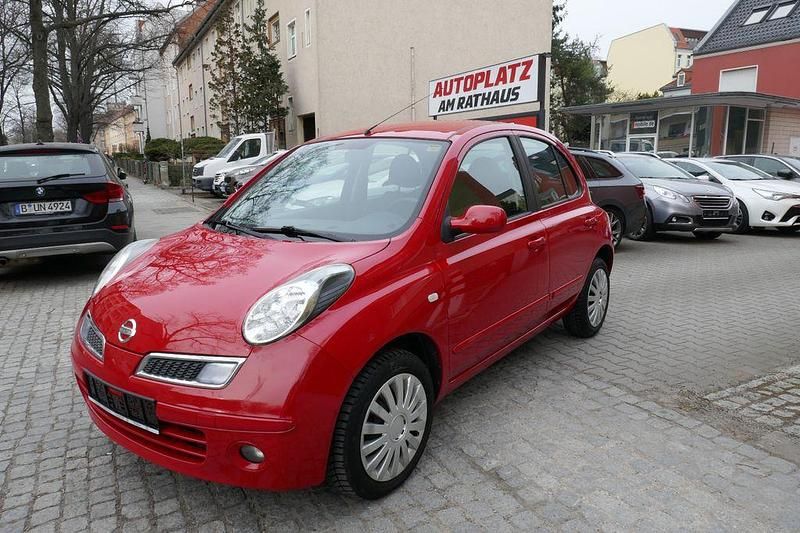 Gebraucht Nissan Micra Acenta 80 PS (58 kW) 2007 Rot Limousine