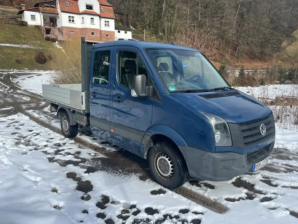 Gebraucht VW Crafter 163 PS (119 kW) 2015 Blau Van