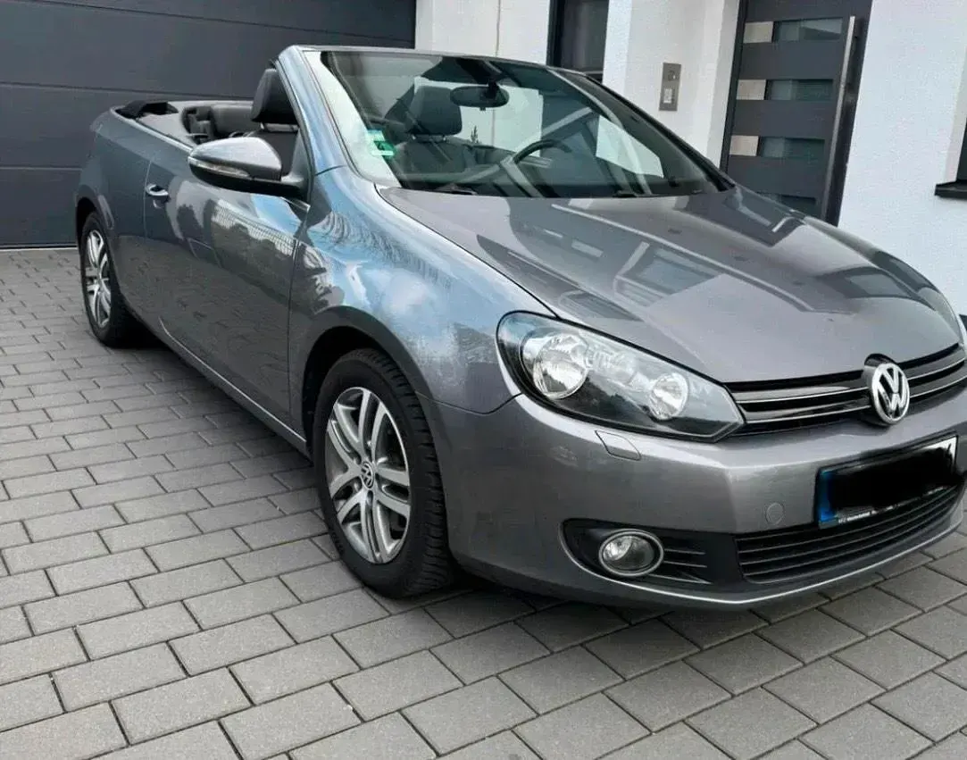 Gebraucht VW Golf Cabriolet 160 PS (117 kW) 2012 Grau Cabrio