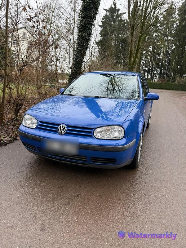 Blau Gebraucht 2001 VW Golf Edition Limousine | 1.999 € (Fairer Preis) - Bild 1/4