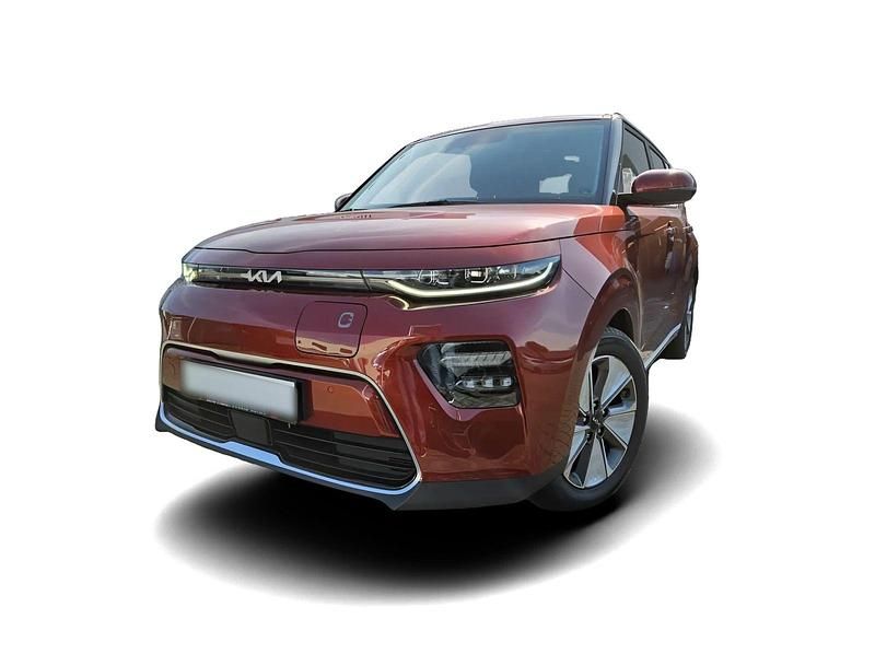 Orange Gebraucht 2023 Kia Soul EV Inspiration SUV | 39.249 € - Bild 1/4