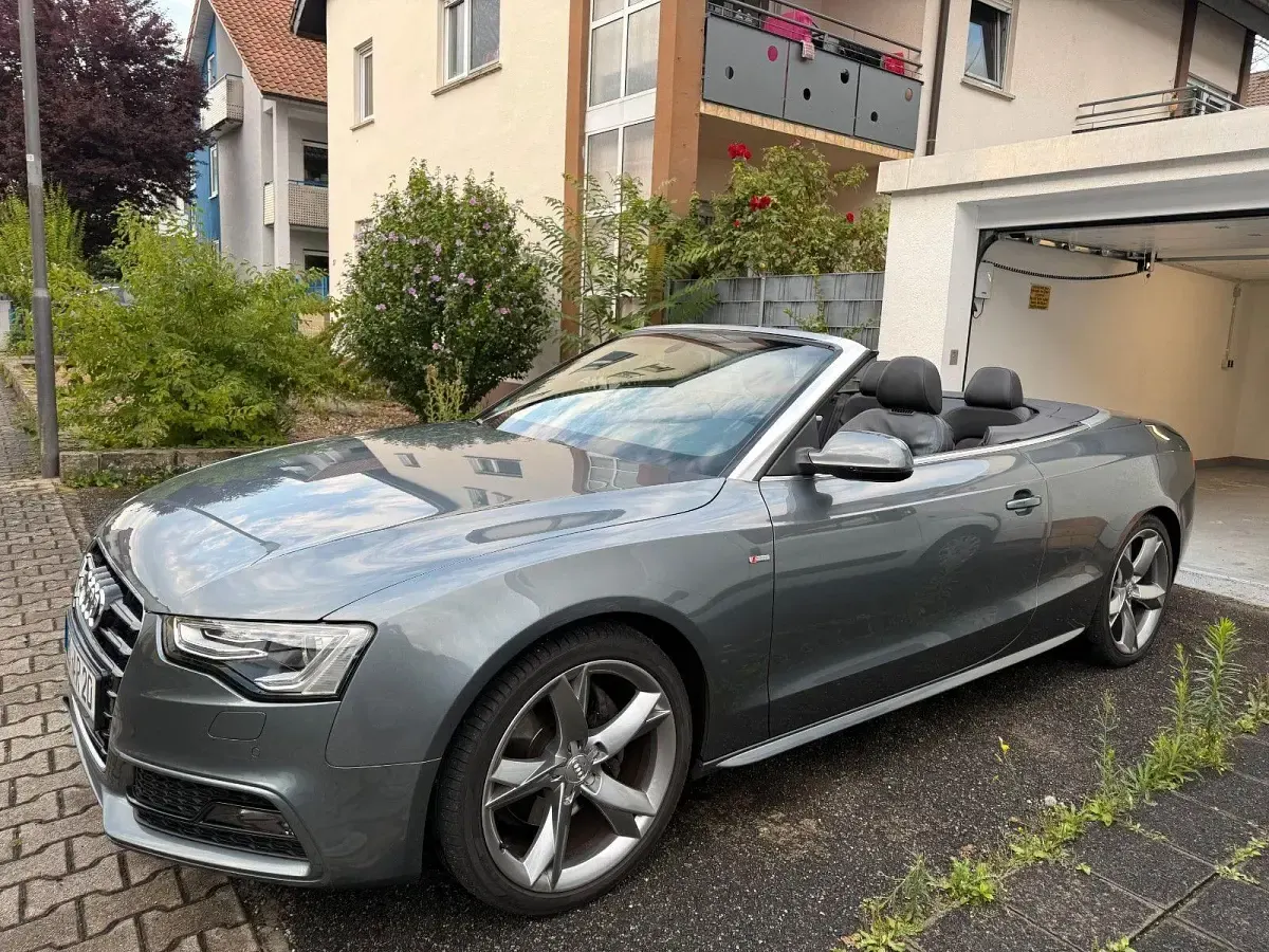 Gebraucht Audi A5 Cabriolet S-Line 230 PS (169 kW) 2016 Grau Cabrio