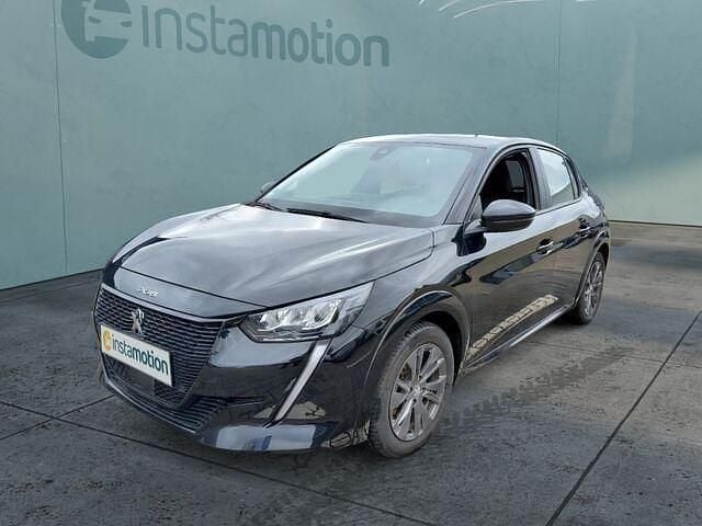 Gebraucht Peugeot e-208 Active 100 kW (136 PS) 2021 Schwarz Kleinwagen