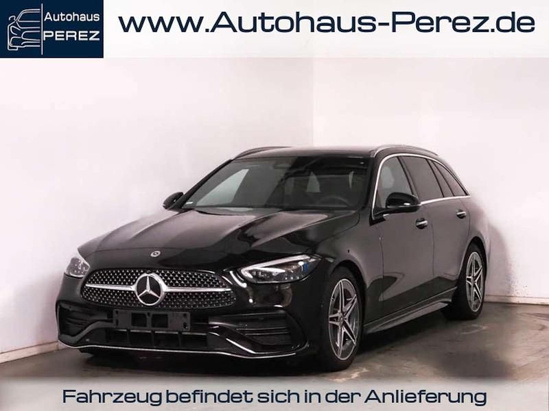 Schwarz Gebraucht 2024 Mercedes C300 AMG Line Premium Plus Kombi | 47.690 € (Etwas zu teuer) - Bild 1/4