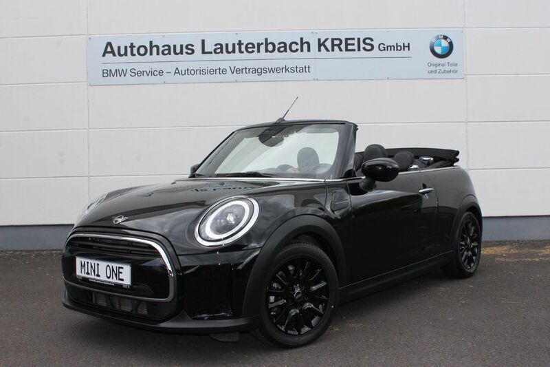 Schwarz Gebraucht 2021 Mini One Cabriolet Classic Cabrio | 22.950 € (Etwas zu teuer) - Bild 1/4