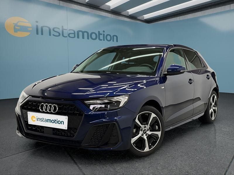 Blau Gebraucht 2024 Audi A1 Sportback Kleinwagen | 25.749 € (Teuer) - Bild 1/4
