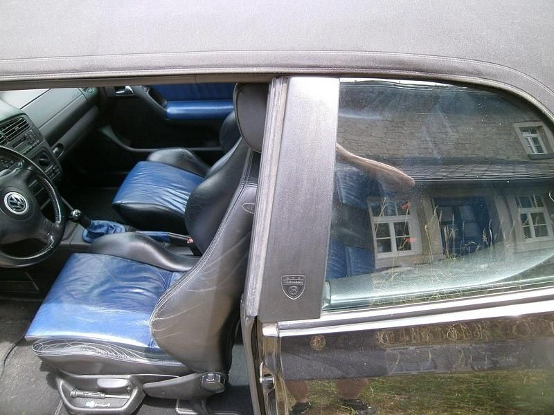 Schwarz Gebraucht 1998 VW Golf Cabriolet Conceptline Cabrio | 4.500 € - Bild 1/4