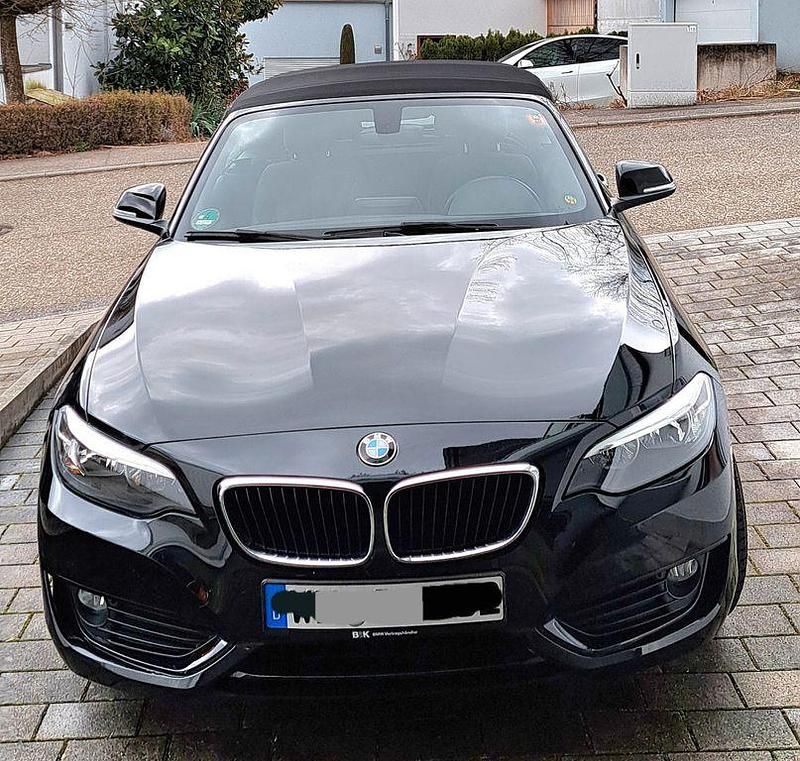 Gebraucht BMW 218 Advantage 136 PS (100 kW) 2016 Schwarz Cabrio