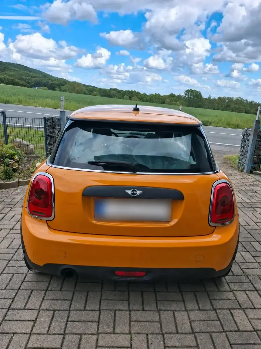 Gebraucht Mini ONE Salt 102 PS (75 kW) 2014 Orange Kleinwagen