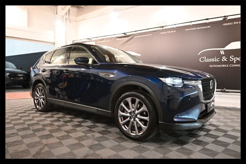 Blau Gebraucht 2023 Mazda CX-60 SUV | 31.950 € - Bild 1/4