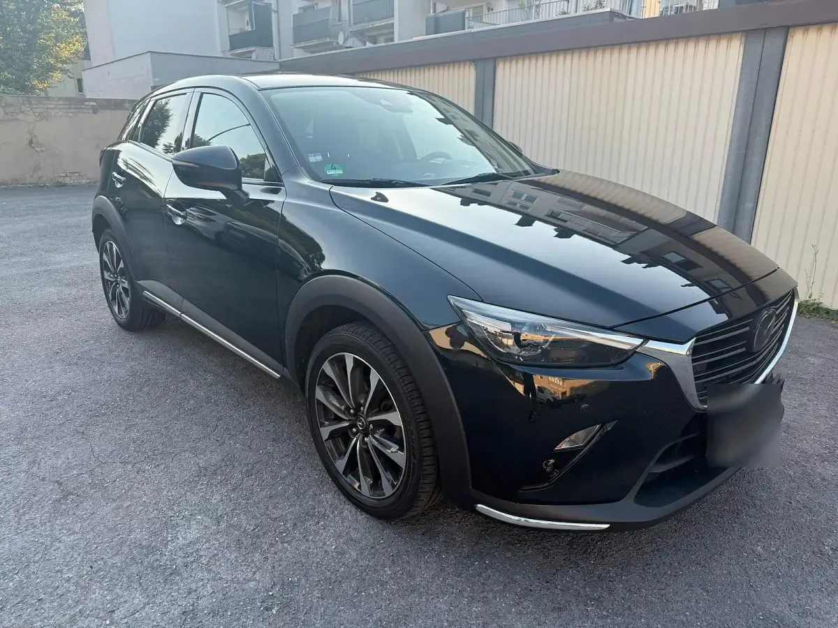 Gebraucht Mazda CX-3 121 PS (88 kW) 2019 Schwarz SUV
