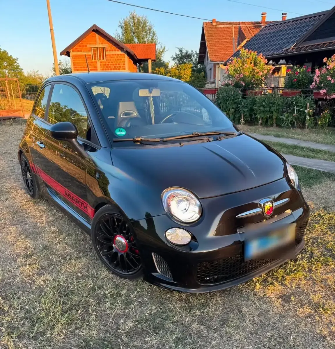 Gebraucht Abarth 595 Turismo 163 PS (119 kW) 2015 Schwarz Kleinwagen