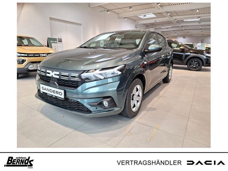 Perlmuttschwarz metallic Neu 2025 Dacia Sandero Expression Kleinwagen | 18.319 € (Fairer Preis) - Bild 1/4