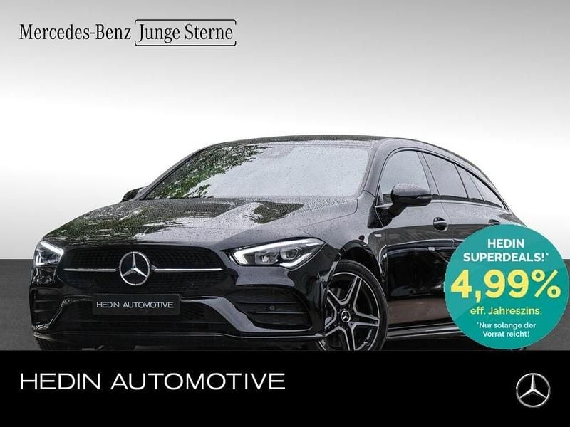 Schwarz Gebraucht 2022 Mercedes CLA250e Shooting Brake AMG Kombi | 29.400 € (Guter Preis) - Bild 1/4