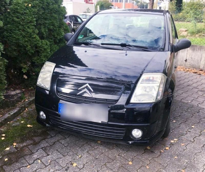 Schwarz Gebraucht 2006 Citroën C2 VTR Sport Kleinwagen | 1.350 € (Guter Preis) - Bild 1/4
