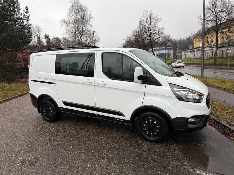 Weiß Gebraucht 2021 Ford Transit Custom Van / Kleinbus | 19.100 € (Superpreis) - Bild 1/4