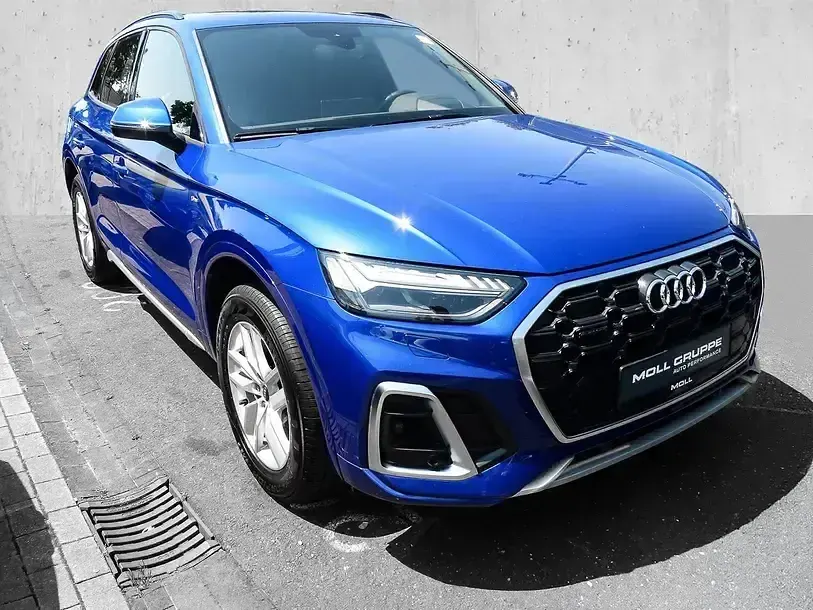 Gebraucht Audi Q5 S-Line 204 PS (150 kW) 2023 Ultrablau metallic SUV