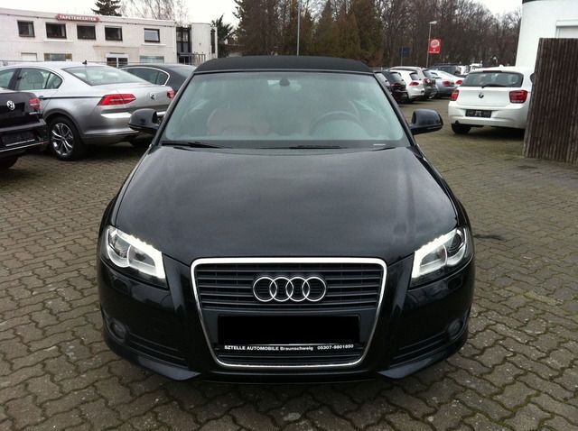 Gebraucht Audi A3 Cabriolet 160 PS (117 kW) 2008 Schwarz Cabrio