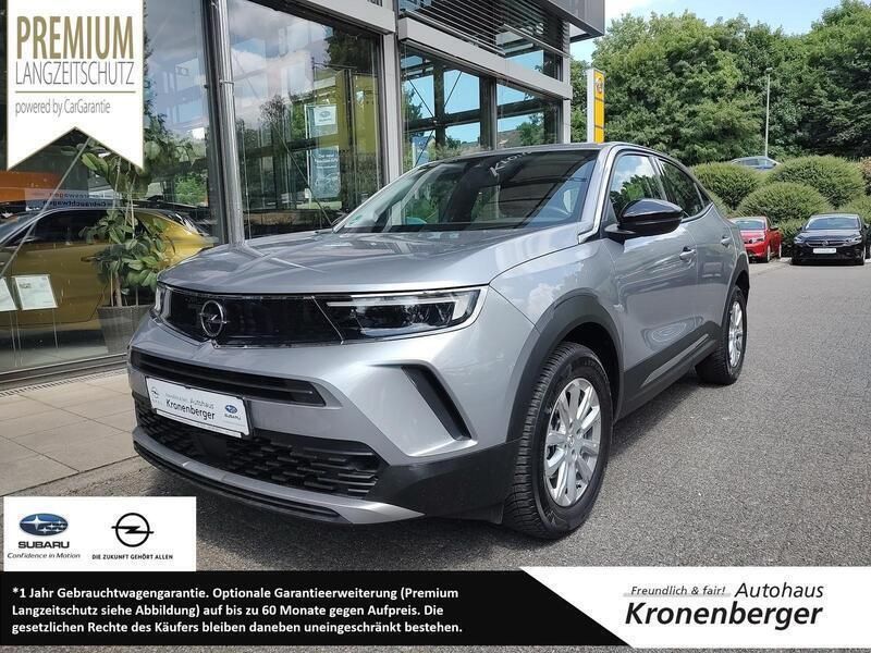 Quarz silber (metallic) Gebraucht 2022 Opel Mokka Edition SUV | 16.990 € (Fairer Preis) - Bild 1/4