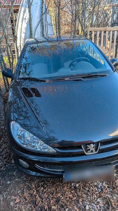 Gebraucht Peugeot 206 CC 2005 Schwarz Cabrio