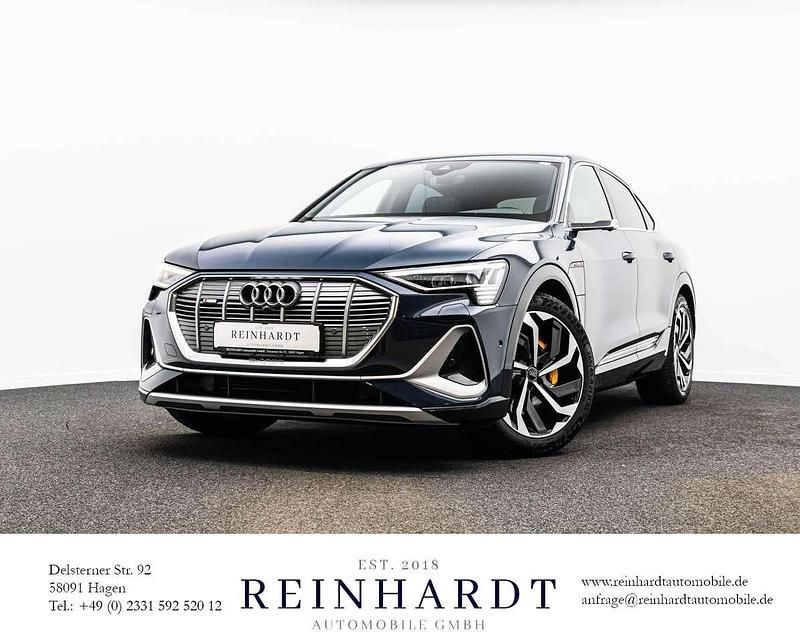 Plasmablau metallic Gebraucht 2020 Audi e-tron Sportback S-Line SUV | 34.860 € (Fairer Preis) - Bild 1/1