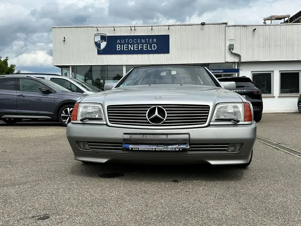 Gebraucht Mercedes SL300 190 PS (139 kW) 1990 Silber Cabrio