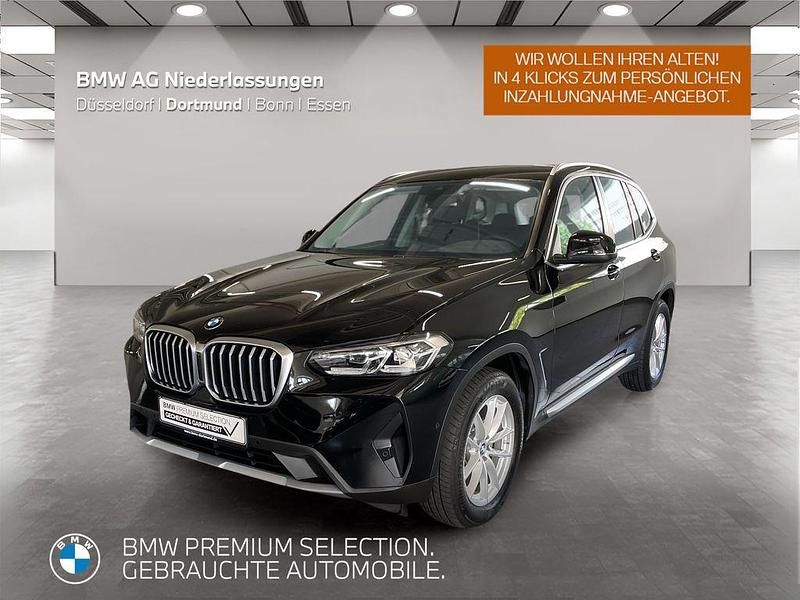 Schwarz Gebraucht 2022 BMW X3 Sport Line SUV | 37.399 € (Superpreis) - Bild 1/4