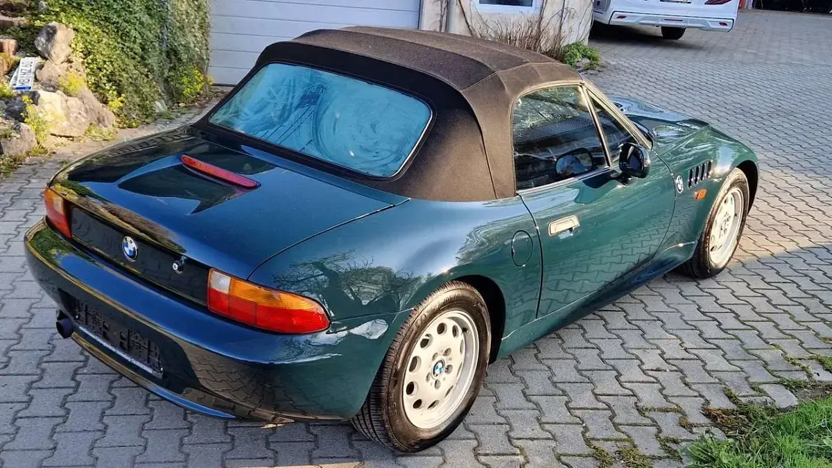 Gebraucht BMW Z3 116 PS (85 kW) 1996 Grün Cabrio
