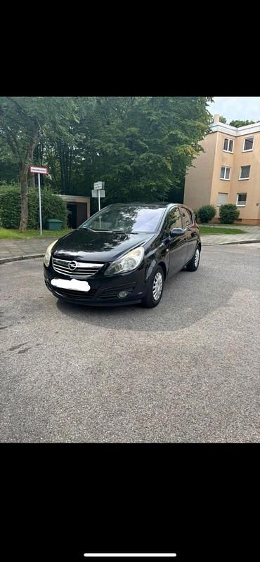 Schwarz Gebraucht 2009 Opel Corsa Kleinwagen | 3.300 € (Fairer Preis) - Bild 1/4