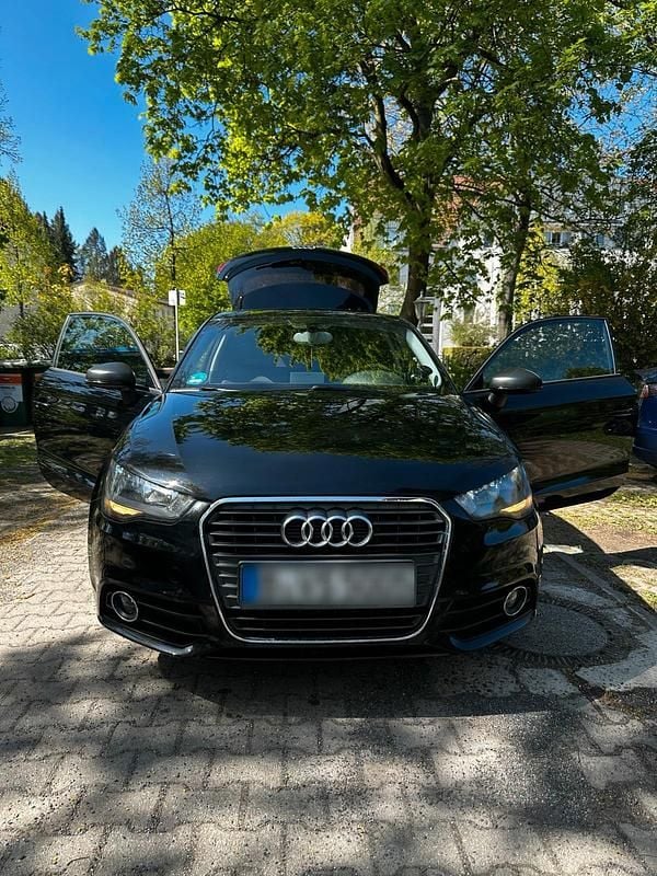 Usata Audi A1 86 CV (63 kW) 2011 Nero Utilitaria
