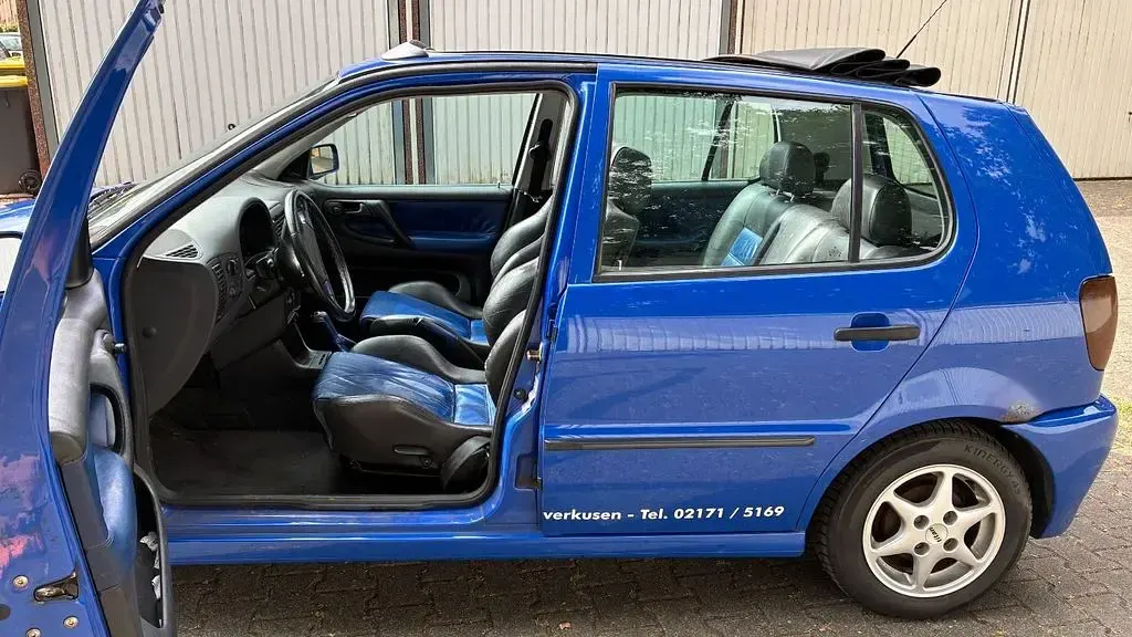Gebraucht VW Polo Conceptline 60 PS (44 kW) 1998 Blau Limousine