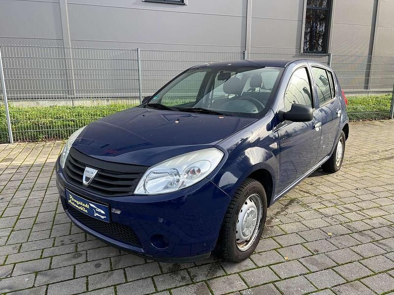 Blau Gebraucht 2009 Dacia Sandero Kleinwagen | 1.650 € - Bild 1/4