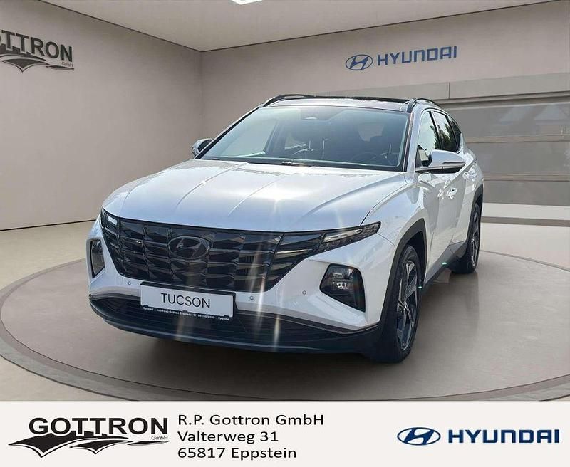 Weiß Gebraucht 2021 Hyundai Tucson Prime SUV | 21.900 € (Superpreis) - Bild 1/4