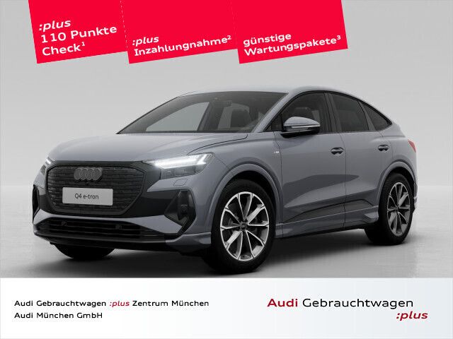 Grau Gebraucht 2024 Audi Q4 Sportback e-tron Ambiente SUV | 43.218 € (Superpreis) - Bild 1/2
