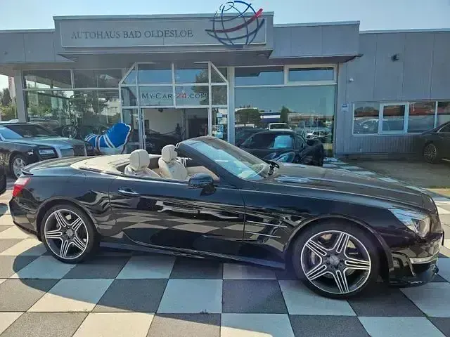 Gebraucht Mercedes SL63 AMG AMG 537 PS (394 kW) 2012 Schwarz Cabrio