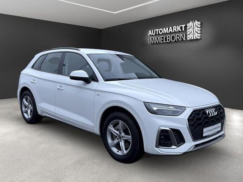 Weiß Gebraucht 2022 Audi Q5 S-Line SUV | 34.680 € (Superpreis) - Bild 1/4