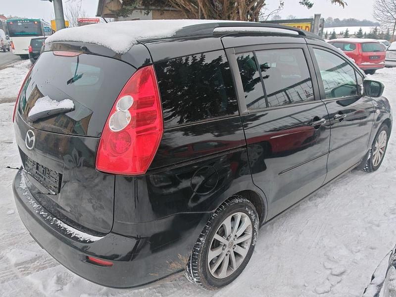 Gebraucht Mazda 5 Exclusive 116 PS (85 kW) 2007 Blau Van / Kleinbus