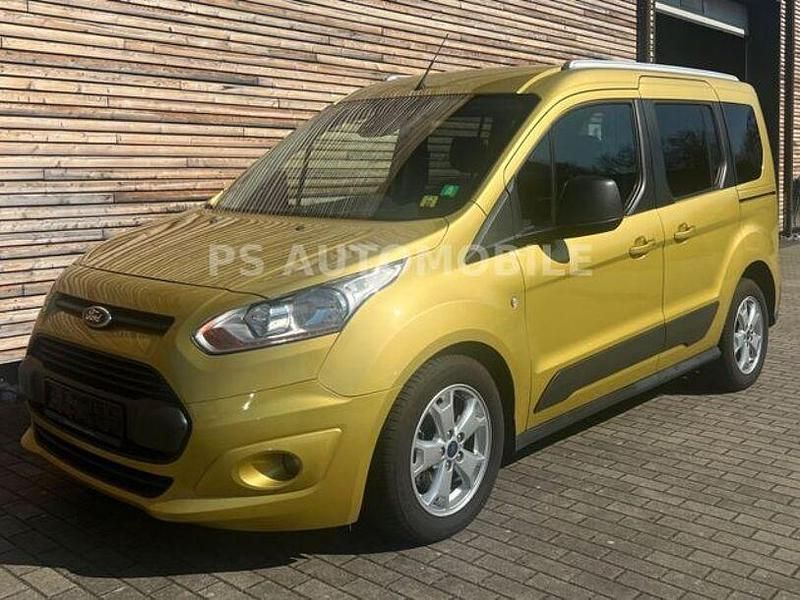 Gebraucht Ford Tourneo Connect Trend 101 PS (74 kW) 2014 Gelb Van / Kleinbus