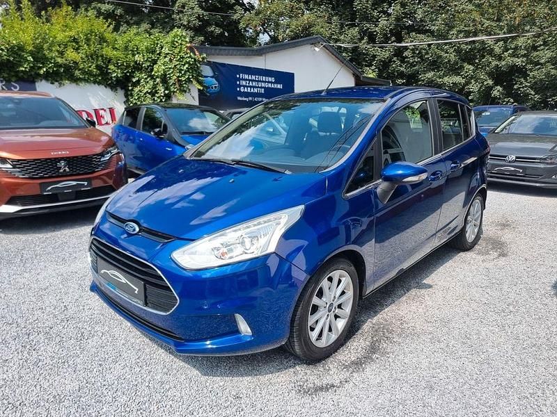 Blau Gebraucht 2016 Ford B-MAX Titanium Van / Kleinbus | 6.950 € (Fairer Preis) - Bild 1/4