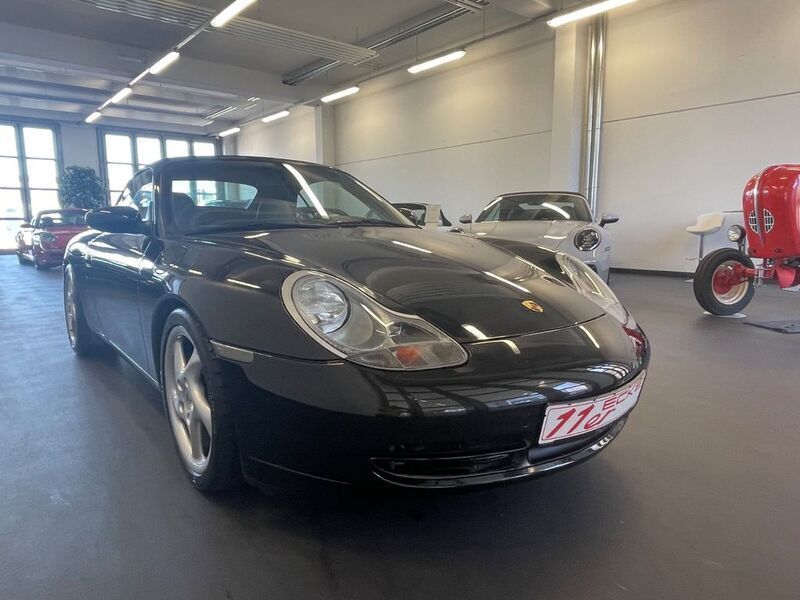 Schwarz Gebraucht 2001 Porsche 911 Carrera Cabriolet Cabrio | 37.900 € (Etwas zu teuer) - Bild 1/4