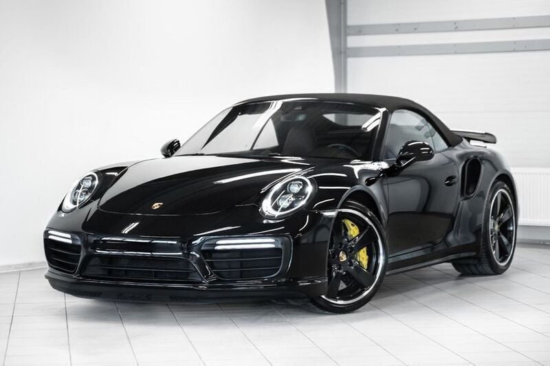 Schwarz Gebraucht 2018 Porsche 911 Turbo S Cabriolet Sport Cabrio | 125.000 € - Bild 1/4