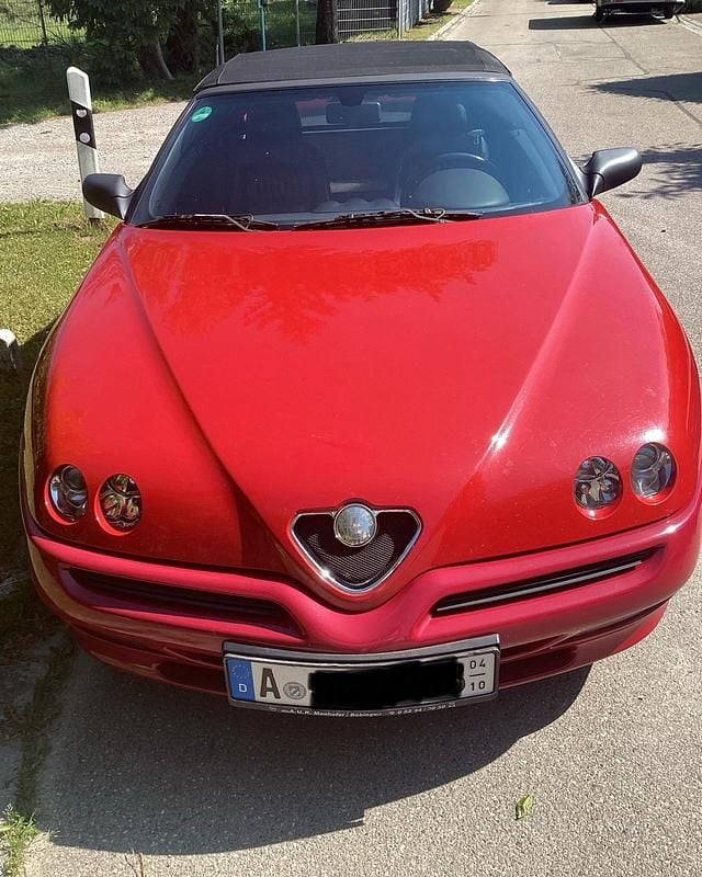 Rot Gebraucht 1998 Alfa Romeo Spider Cabrio | 3.900 € (Superpreis) - Bild 1/4