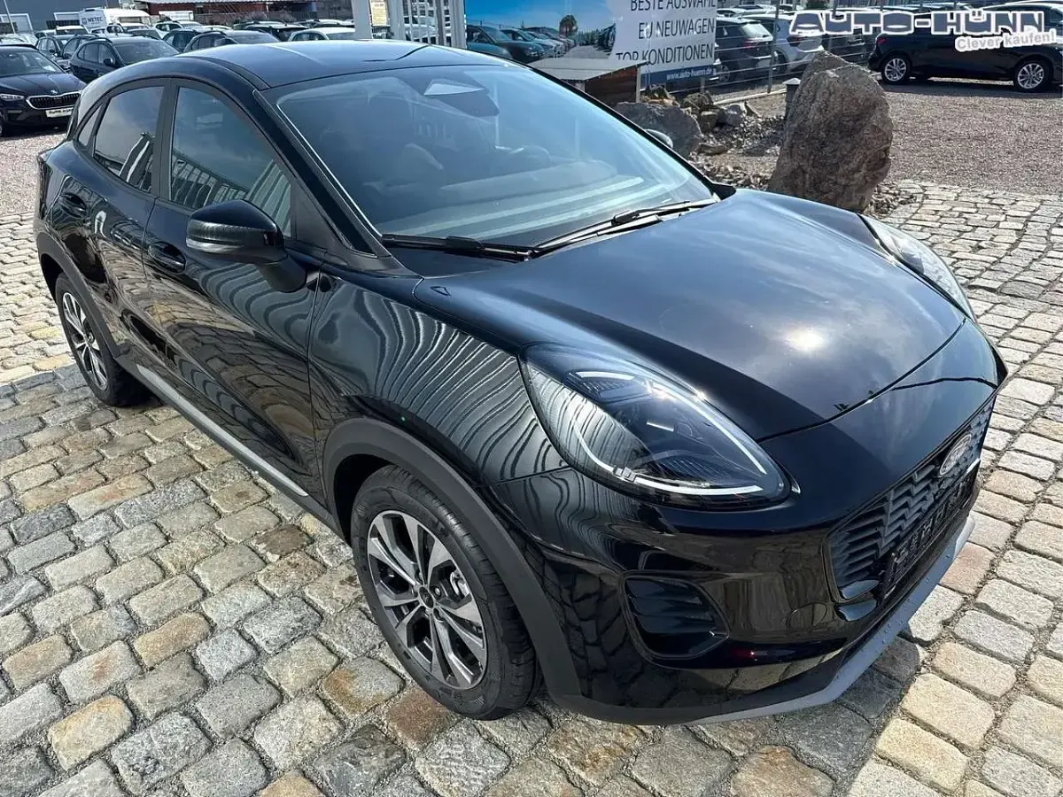 Neu Ford Puma Titanium 125 PS (91 kW) 2025 Schwarz agata black SUV