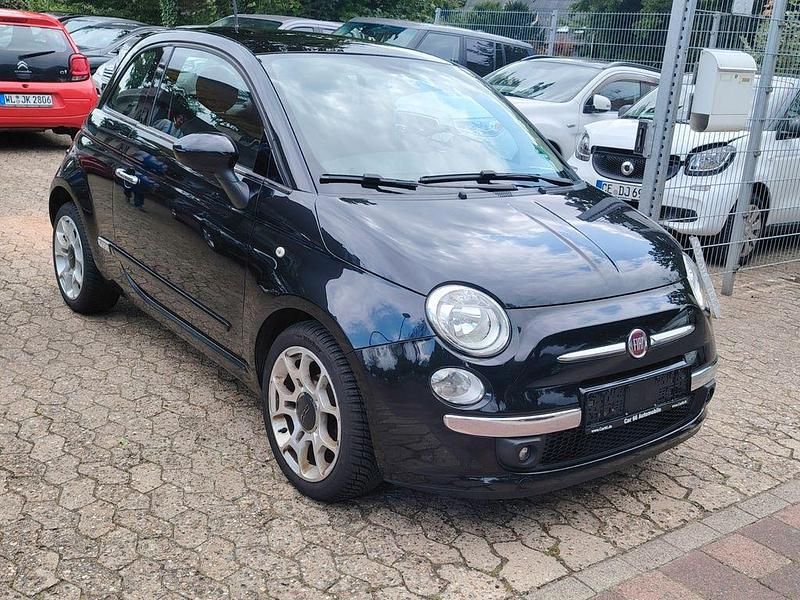 Gebraucht Fiat 500 Lounge 69 PS (50 kW) 2012 Schwarz Kleinwagen