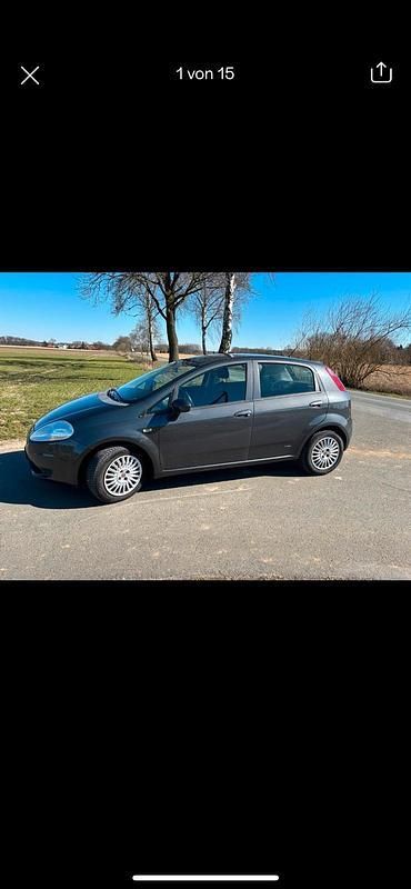 Schwarz Gebraucht 2008 Fiat Punto Kleinwagen | 1.000 € (Guter Preis) - Bild 1/4