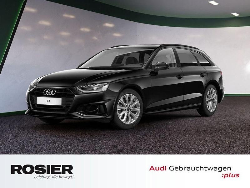 Schwarz / mythosschwarz Gebraucht 2021 Audi A4 Advanced Kombi | 26.440 € (Superpreis) - Bild 1/4