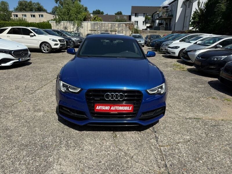 Blau Gebraucht 2016 Audi A5 Sportback S-Line Limousine | 16.490 € (Superpreis) - Bild 1/4