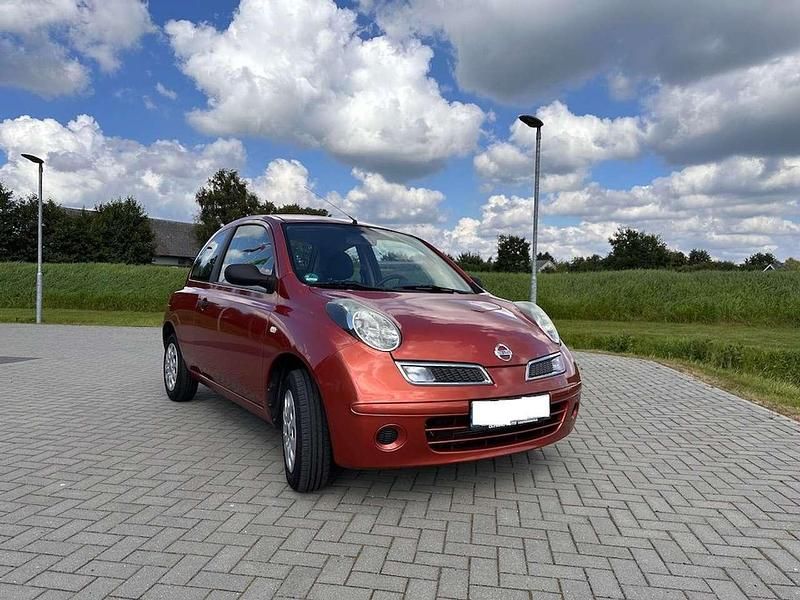 Orange Gebraucht 2008 Nissan Micra City Kleinwagen | 980 € (Superpreis) - Bild 1/4